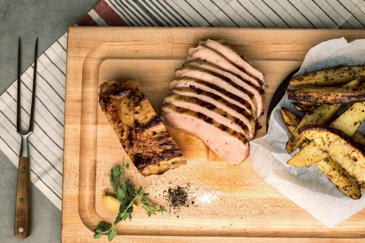 Garlic-Mustard Pork Roast | Prairie Fresh