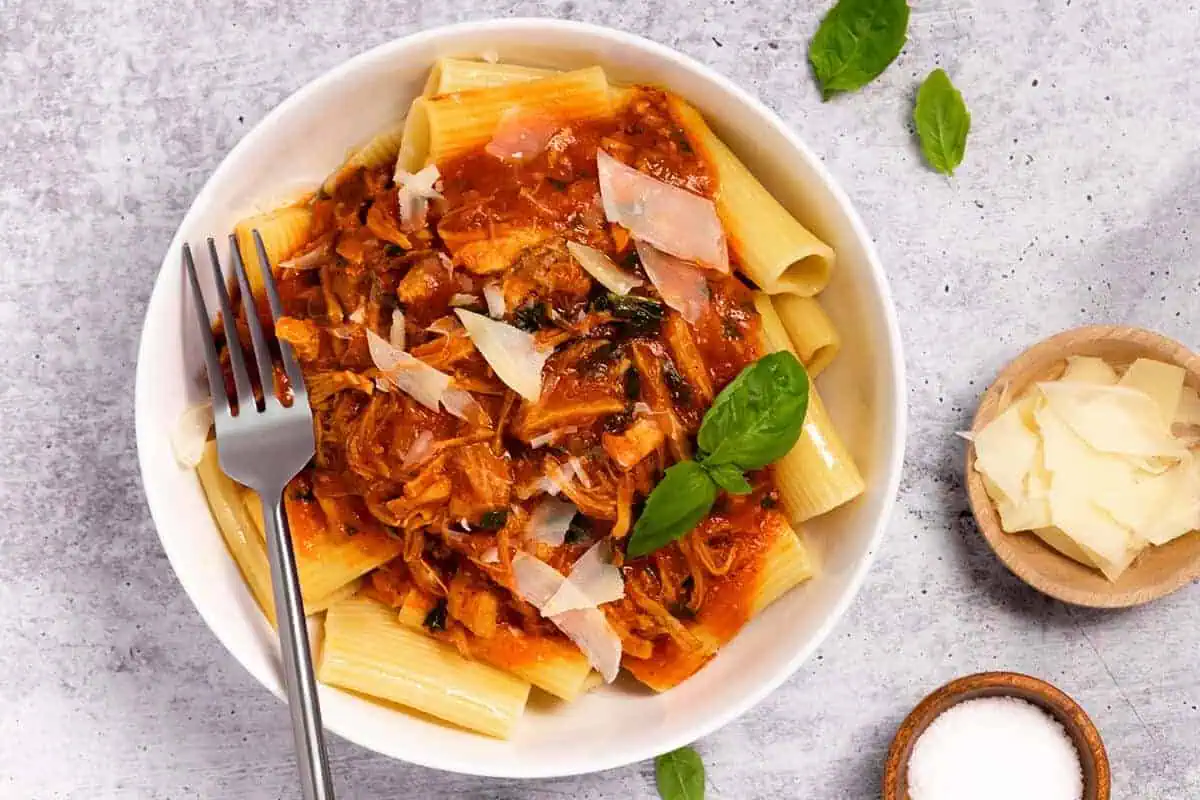 Pork Ragu with Paccheri Pasta | Prairie Fresh