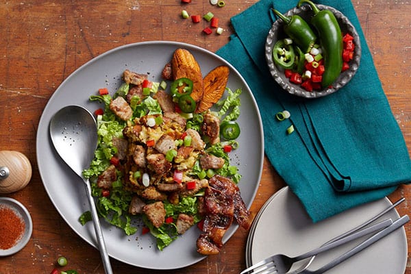 Mofongo With Fried Pork Recipe | Prairie Fresh®