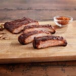 Recipe thumbnail image for product St. Louis Style Pork Spareribs Dry Rubbed with Hickory Smoked BBQ Seasoning
