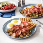 Recipe thumbnail image for product Prairie Fresh Hickory Smoked Bacon (16oz)