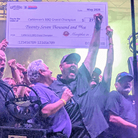 Heath-Riles-2025-WCBCC Heath Riles wins the 2025 Memphis in May World Championship Barbecue Cooking Contest.